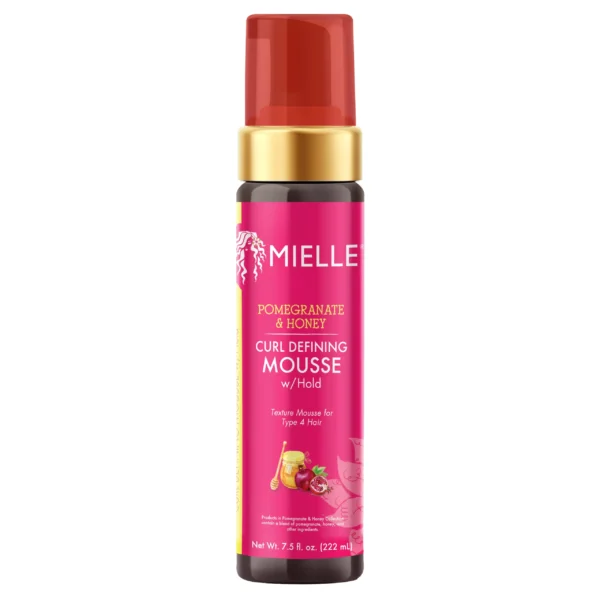 pomegranate & honey mousse
