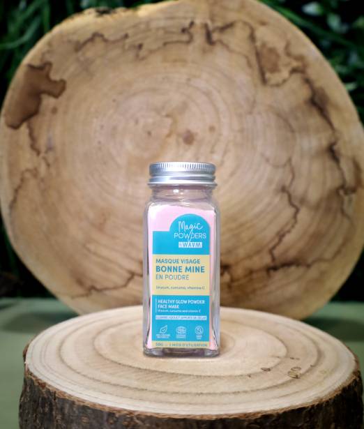 organic healthy glow powder face mask