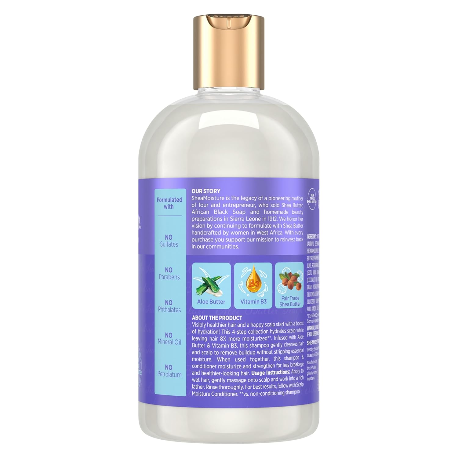 aloe butter scalp moisture shampoo