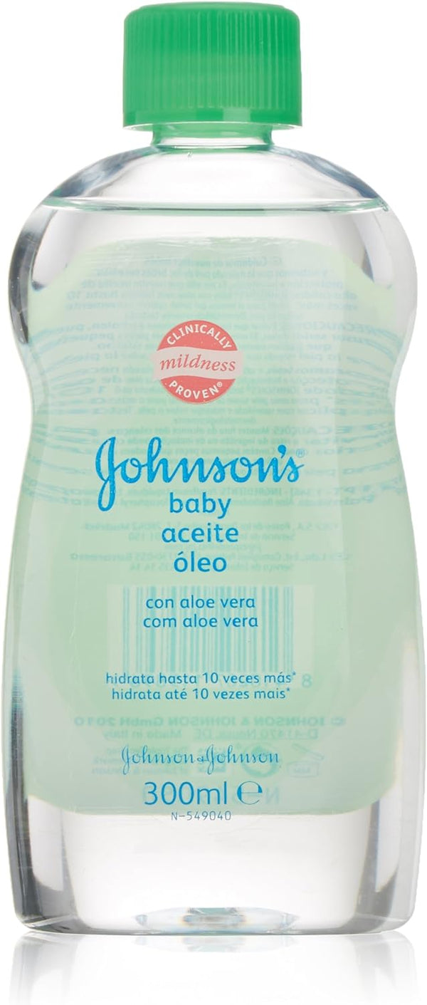 Johnson’s Baby Aloe Vera Oil 300 ml