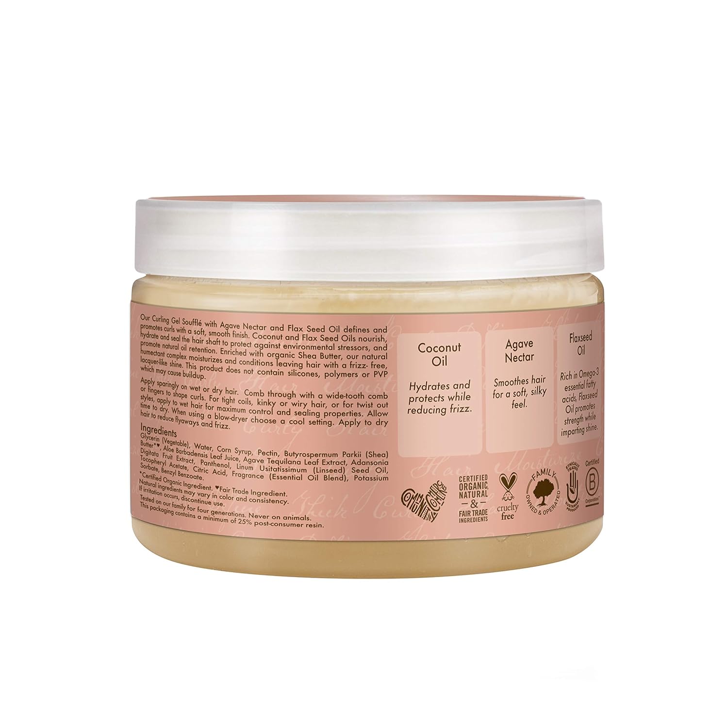 coconut and hibiscuss curling gel souffle