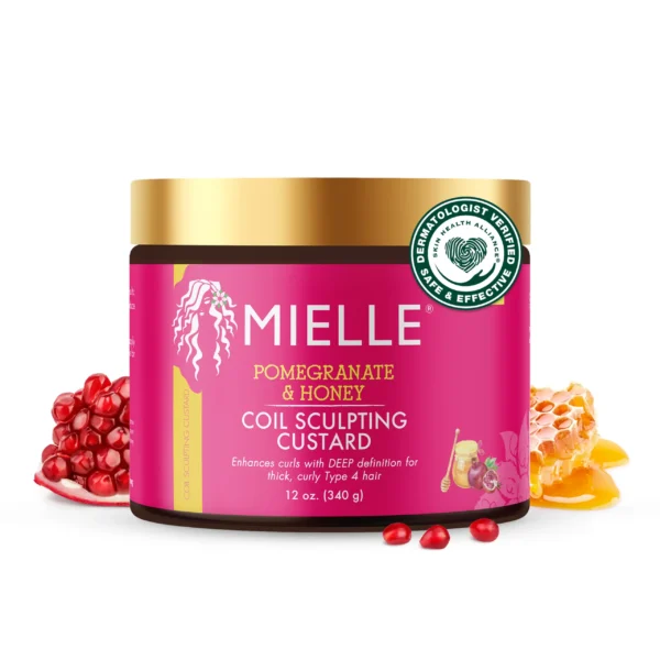 pomegranate & honey coil sculpting custard