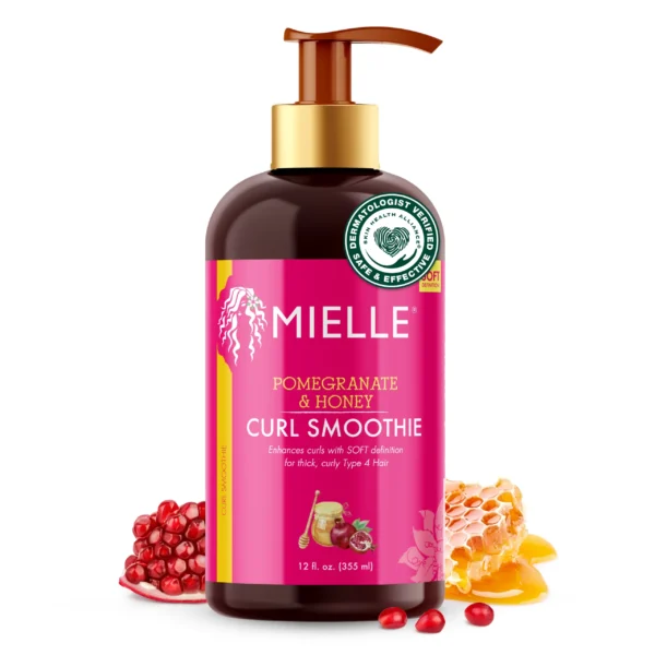 pomegranate & honey curl smoothie
